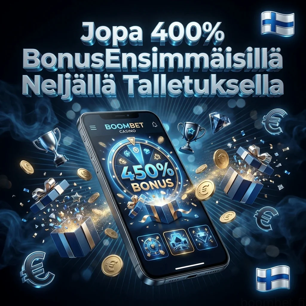 Jopa 400% BonusEnsimmäisillä Neljällä Talletuksella
